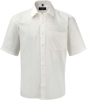 Russell Collection RU937M - Short Sleeve Pure Cotton Easy Care Poplin Shirt