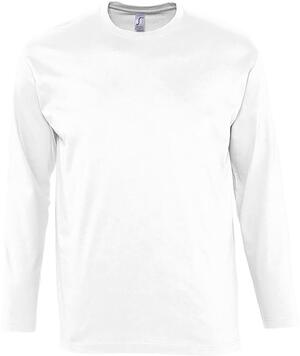 SOLS 11420 - MONARCH Męski T Shirt Z Długimi Rękawami