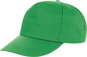 Result RC080X - HOUSTON 5-PANEL PRINTERS CAP Zielone jabłuszko