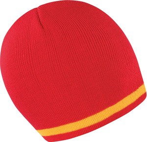 Result R368X - National Beanie Czerwono/żółto