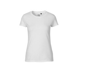 Neutral O81001 - Dopasowana koszulka damska Biały