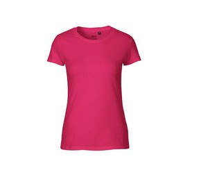 Neutral O81001 - Dopasowana koszulka damska Różowy