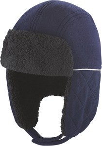 Result RC032X - Ocean trapper hat Granatowy