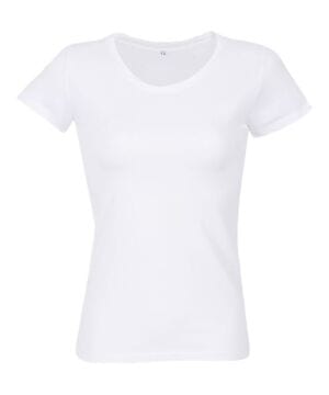 RTP Apparel 03257 - Tempo 185 Women Damski T Shirt Z Bocznymi Szwami I Krótkimi Rękawami