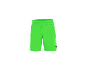 MACRON MA5223J - Children's sports shorts in Evertex fabric Zieleń fluo