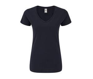 FRUIT OF THE LOOM SC155 - T-shirt femme col V