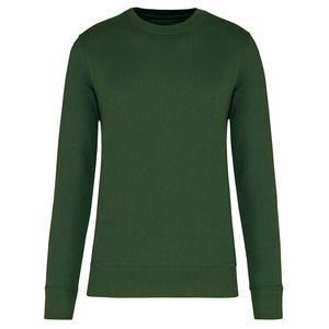 Kariban K4025 - Eco-friendly crew neck sweatshirt Zieleń lasu