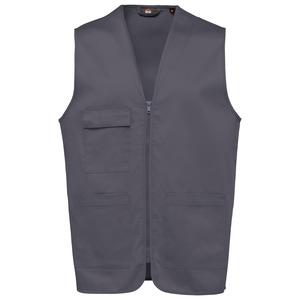 WK. Designed To Work WK608 - Unisex polycotton multi-pocket vest