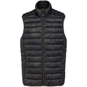 Kariban K6113 - Men’s lightweight sleeveless down jacket Kamuflażowa dżungla