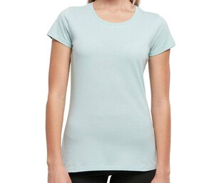 BUILD YOUR BRAND BYB012 - LADIES BASIC TEE Niebieski ocean