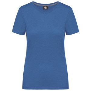 WK. Designed To Work WK307 - Ladies antibacterial short sleeved t-shirt Jasny granat